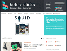 Tablet Screenshot of betesiclicks.com